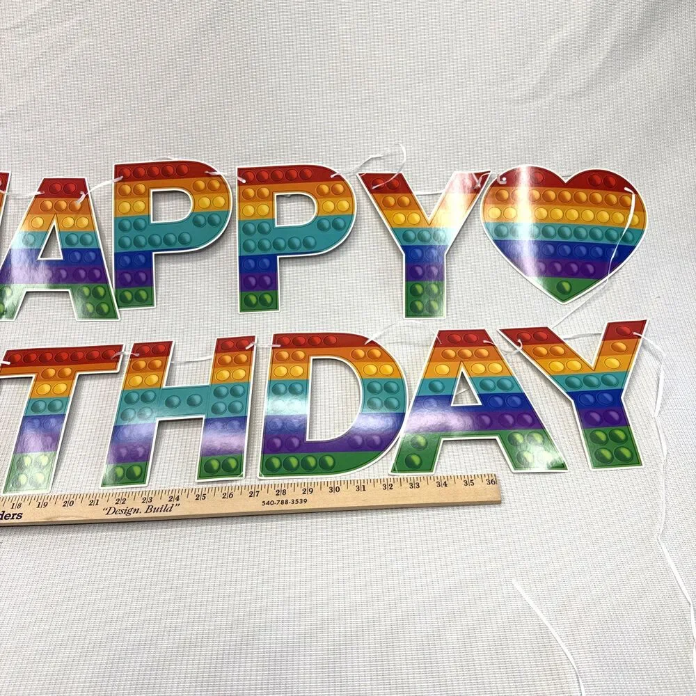Unbranded vibrant birthday